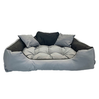 Nouveau Lit Niche Confortable Toutes Saisons pour Animaux de Compagnie, en Peluche Premium Lavable à Motif Uni pour Chats et Chiens (Vente en Gros)