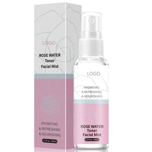 Etiqueta Privada 100% puro y natural Rosa agua niebla cara para el cuidado de la piel - Product Image 1