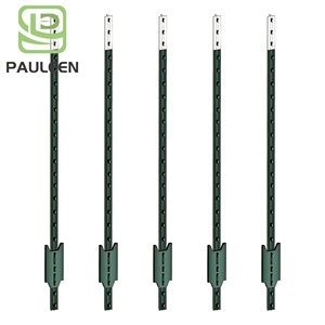 Poteau en T en acier vert à clous de 6 à 10 pieds, prix d'usine en gros, pour clôtures de ferme et de jardin aux États-Unis, clous robustes, clous à clous pour le <span class=keywords><strong>Canada</strong></span> - Product Image 2
