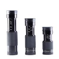 Potente Monocular con Zoom 5x, Mini Telescopio Portátil, Visor para Observación, Equipo de Camping, Turismo, Monocla Óptica