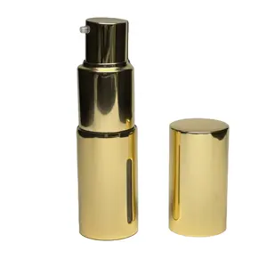 Empty 30ml luxury ombre volumizing hair powder nail in tin powder coated aluminium spray powder bottle pump printing