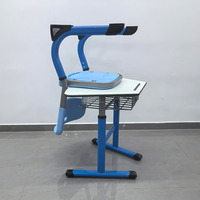 Table et chaise d'écolier pas chères pour salle de classe, ensemble de mobilier scolaire pour école primaire