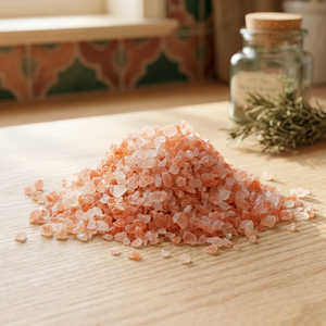 Sal de Roca Comestible Natural Rosa Claro del Himalaya, Granos Refinados, Ideal para Cocinar y como Sal de Mesa, Sal Fina Rosa Oscura del Himalaya - Product Image 1