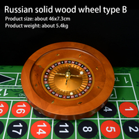 Roulette russe en bois massif de haute qualité de la marque JIAYI, roue en bois de qualité casino, grande taille, roulette européenne à un seul 0