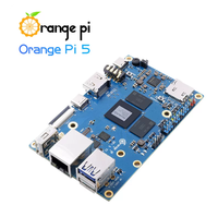 Orange Pi 5, Rockchip RK3588S, NPU 8 cœurs, avec options de mémoire 4 Go/8 Go/16 Go disponibles.