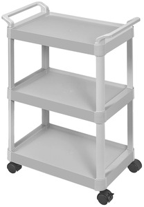 Chariot à outils pour organisateur de condiments de café en plastique à quatre roues avec personnalisation OEM Capacité de charge de 150 kg - Product Image 2