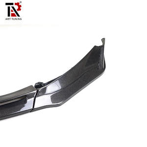 Lame de pare-chocs avant en fibre de carbone sèche style V 1 pièce et 3 pièces <span class=keywords><strong>pour</strong></span> BMW G80 M3 G82 M4 2021+ - Product Image 5