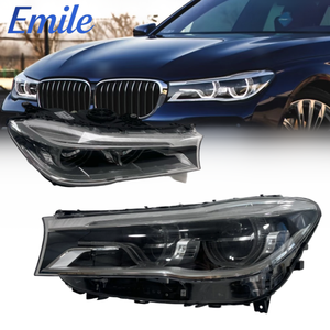 Vente en gros, phares LED d'origine 2016 2017 <span class=keywords><strong>2018</strong></span> pour <span class=keywords><strong>BMW</strong></span> Série 7 G12 G11 OEM 63117408710 63117408709 Accessoires de voiture - Product Image 1