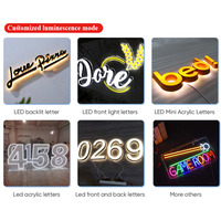 Décoration avec logo personnalisé Enseigne avec logo LED 3D Enseigne personnalisée pour boutique Enseigne commerciale avec logo personnalisé Enseigne décorative pour bureau