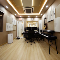 Panneaux acoustiques insonorisants pour studio d'enregistrement Soundbox, panneaux décoratifs absorbants le son à NRC élevé pour murs et plafonds