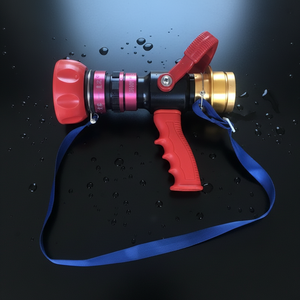 JMFIRE QLD6.010III Buse d'incendie multifonctionnelle sans recul, à jet direct réglable, haute pression, pour pulvérisation en forme de fleur - Product Image 6