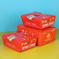Boîte à lunch en papier pour salade de sushi, emballage alimentaire en kraft de qualité supérieure, conteneur à emporter pour restaurant, usage haut de gamme