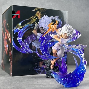 <span class=keywords><strong>One</strong></span> Pieced Gear Fifth <span class=keywords><strong>Luffy</strong></span> GK Statue Nika Sun God Résine Figure Anime Collection Modèle Décor - Product Image 1