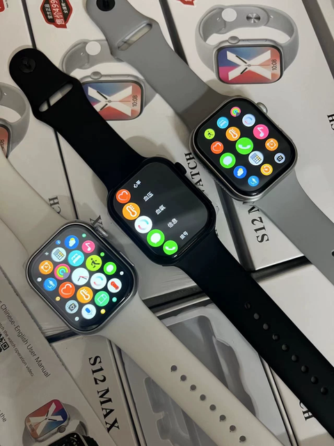 S12MAX Smartwatch, Huoqiangbei Watch, Location, Blood Pressure Monitoring, Calling, Exercise Tracking