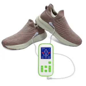Оптовая продажа, электронный импульсный массажер, цифровая физиотерапевтическая перезаряжаемая Вибрирующая Массажная обувь