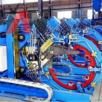 Ligne de production CCM (Machine de Coulée Continue et de Laminage) pour la fabrication de billettes, de barres et de barres d'armature en acier