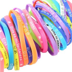 Luminous Glowing Rubber <b>Adjustable</b> <b>Bracelet</b> for Customized Promotional Gifts and Events-Durable Custom Color - Product Image 1