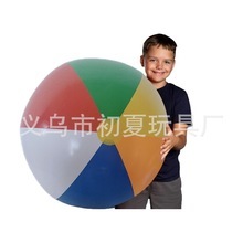 Pelota Inflable de PVC con Lentejuelas para Deportes Acuáticos, Juguete Infantil Luminoso para Jugar en el Agua, Pelota de 6 Colores, Venta al por Mayor - Product Image 4