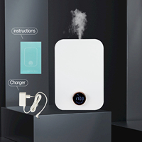 Diffuseur d'arômes en plastique de 150 ml contrôlé par application, écologique, électrique, mural, avec lumière LED, pour la maison, l'extérieur, l'hôtel, la maison, en français
