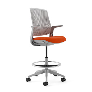 Silla de Oficina Ergonómica Reclinable Moderna y Contemporánea de Alta Gama con Ajuste Giratorio para Uso Ejecutivo - Product Image 4