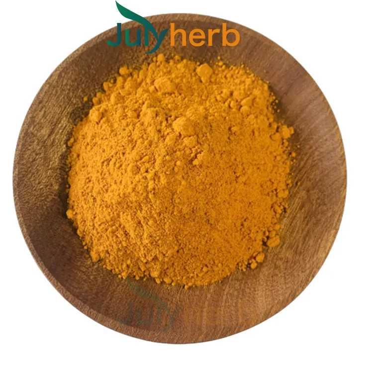 Julyherb OEM, натуральное сырье от производителя, оранжевый желтый Коэнзим Q10, 98% порошок