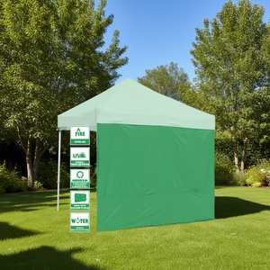 Gazebo da Esterno Cpai-84 3x3m con Pareti Laterali, Telaio in Alluminio, Protezione UV50+ - Product Image 2