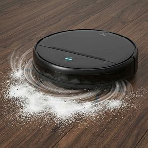 Aspiradora robot en oferta, diseño ultrafino, control por aplicación, limpieza en seco y húmedo para el hogar. - Product Image 1