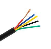 Cable Eléctrico con Conductor de Cobre, Aislamiento de PVC y Revestimiento de PVC