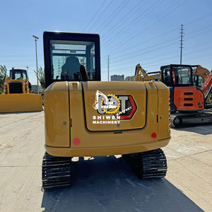 Excavatrice sur chenilles d'occasion de 5,5 tonnes CAT305.5E2 modèle 2023, moteur et pompe d'origine, peinture d'origine - Product Image 6