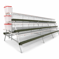 Cage à poules de type A BeYou 2026, neuve, 96 poules, galvanisation à froid pour élevage de poulets