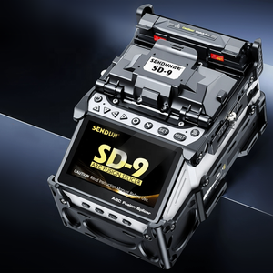 SD-9 6 động cơ FTTH hàn nối sợi quang Fusion <span class=keywords><strong>splicer</strong></span> máy công cụ Bộ dụng cụ với VFL opm - Product Image 1