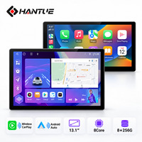 Lecteur audio Android universel avec écran tactile 2K de 13,1 pouces, autoradio stéréo Android, lecteur multimédia automobile Android