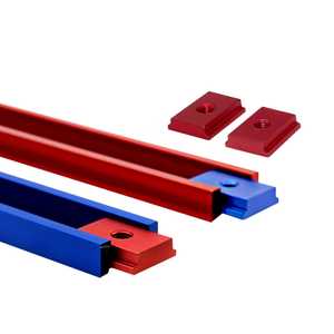 Rail de guidage en alliage d'aluminium à rainure en T de type 30 pour le travail du bois, rail coulissant pour outil de menuiserie, pour joint de rail incliné de <span class=keywords><strong>table</strong></span> - Product Image 6