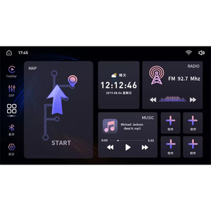 IYING <span class=keywords><strong>Radio</strong></span> para Auto de 10.1'' con 2G+32G, CarPlay, <span class=keywords><strong>Android</strong></span> Auto, Pantalla Táctil IPS de 1280*720, GPS, Navegación, Reproductor Multimedia DVD - Product Image 1