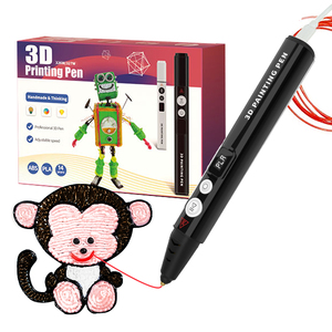 ABS/PLA 필라멘트 크리스마스 생일 선물 장난감 DIY 3D 펜 인터랙티브 3D 프린팅 펜 LCD 디스플레이 포함 - Product Image 1