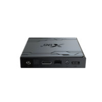 Nuevo Smart TV Box X96 NEX Amlogic S905Y5 4K AV1 WIFI6 Quad Core ARM Cortex-A55 CPU Android 14 TV BOX Decodificador de Red