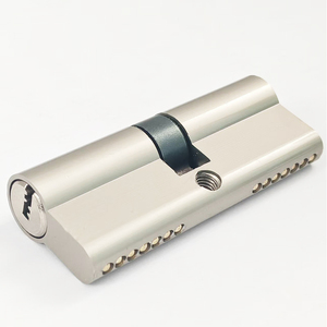 Serrure de porte à double rotation en alliage de zinc avec vis, cylindre de serrure à double ouverture, adapté aux chambres, cuisines, salons, etc. - Product Image 1