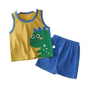 Verano dibujos animados niños pijamas niños <span class=keywords><strong>Mickey</strong></span> Kitty gato ratón pijamas conjunto Elsa bebé niños y niñas <span class=keywords><strong>ropa</strong></span> de dormir - Product Image 1