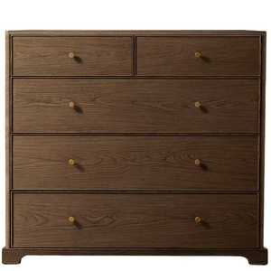 RH American Solid Wood High-End Luxury Series Designer Chest Of Drawers - 5-Drawer Cabinet - Exquisite Chest Of Drawers - Product Image 1