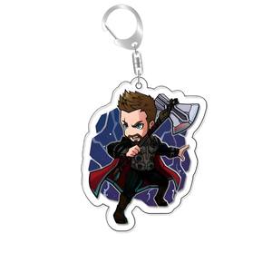 NASNAK Avengers Marvel, Figura de Dibujos Animados de Iron Man, Spider-Man y Capitán América, Linda Figura Acrílica de Doble Cara Personalizable de 5 cm, Individual - Product Image 5