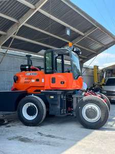 משאית מלגזה משאית <span class=keywords><strong>8t</strong></span> 4 כונן גלגל עבור כל שימוש בכבישים - Product Image 4