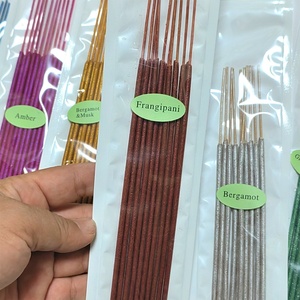 8-Inch Natural Essential Aroma Floral <b>Scented</b> Incense <b>Stick</b> Bag Packaged with Ginger Osmanthus Jasmine Jasmin Scents Joss Powder - Product Image 3