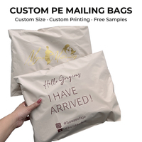 Sacs d'expédition en polymailers en plastique biodégradable et compostable à 100 %, écologiques, imperméables, pour l'emballage de vêtements