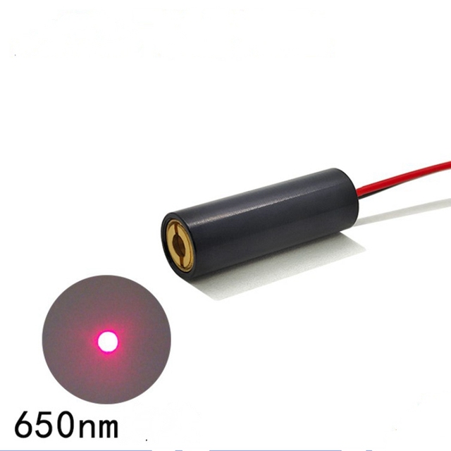 650nm 150mW Red Dot Laser Module High Power Industrial Laser Diode Adjustable Focus