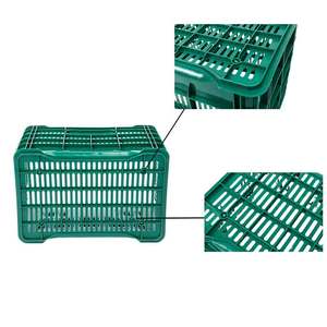 กล่องเก็บผักผลไม้แบบตาข่ายพลาสติก กล่องขนย้าย กล่องใส่ของ รีไซเคิลได้ ซ้อนกันได้ สำหรับเก็บของทางการเกษตร - Product Image 3