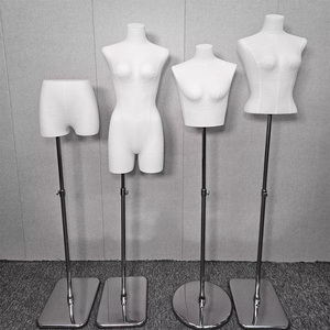 Đồ lót hiển thị Bust mannequin vải trắng vải mannequin hiển thị đứng Bust hip cơ thể hình thức phụ nữ Bikini áo ngực quần - Product Image 1