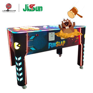Jeu d'arcade pour enfants à pièces JISUN, jeu de sport d'intérieur, loterie, marteau à grenouille, métal, garantie 1 an - Product Image 1