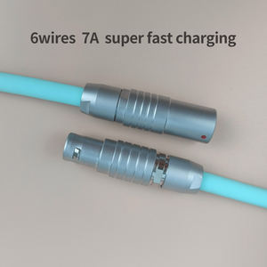 <span class=keywords><strong>2025</strong></span>最新PD100w 30W 7A証明書タイプCからタイプC 8ピン急速充電ケーブルIPhone用液体シリコン13 14 15 16 - Product Image 2