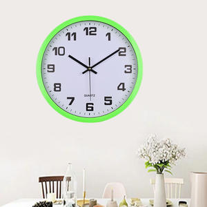 An 8-inch Silent Wall Clock, Modern White Wall Clock with Simple Design, Battery Operated Quartz Clock, Adorns the Family Living - Product Image 6