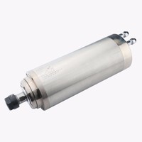 Poros listrik Motor berpendingin air sistem 220V 380V poros listrik opsional untuk pengukir CNC dan mesin bor
